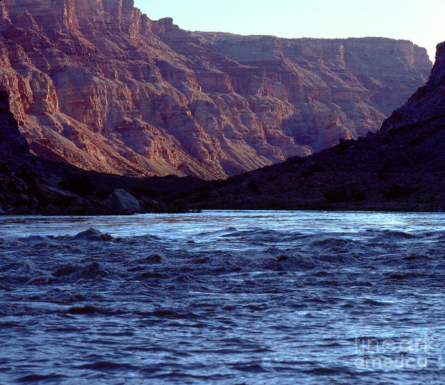 The Mighty Colorado River In Shadow Canyonlands National Park Photograph By Wernher Krutein