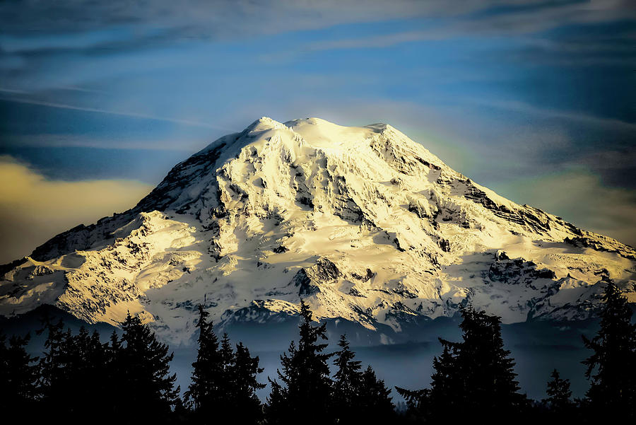 Tacoma Photograph - The Mighty by Lyndee Miller is Fierce Ambition Imagery