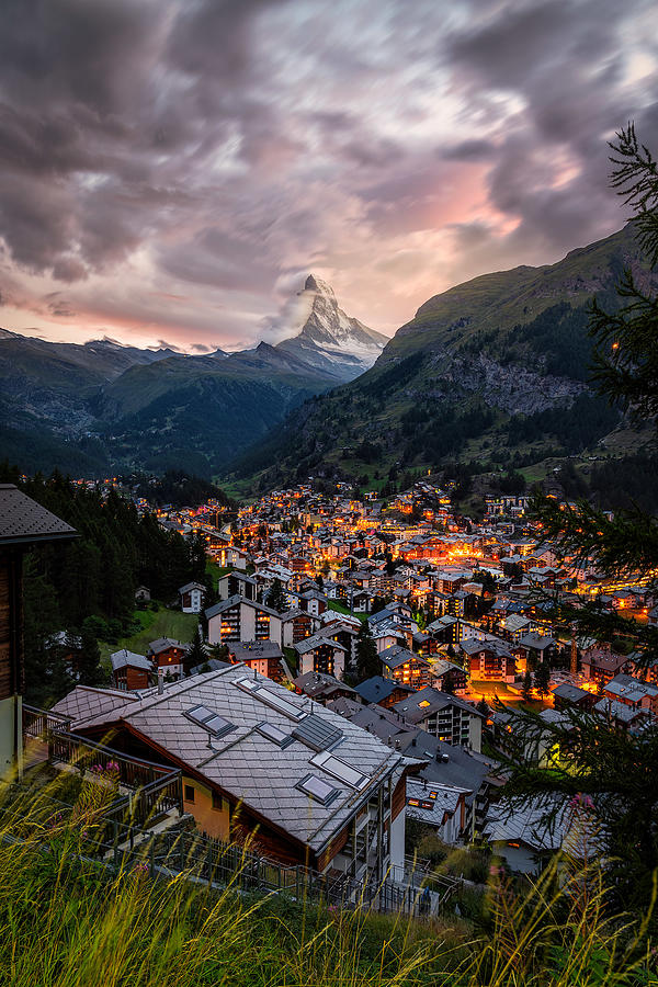 Zermatt Photograph - The Mighty Matterhorn by Álvaro Pérez & Jose M. Pérez. Brothers