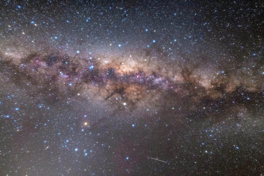 The Milky Way in Sagittarius and Scorpius Photograph by Alexandru Conu