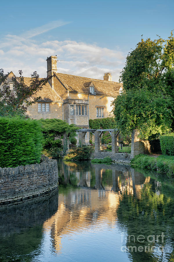 The Mill house in Bourton on the Water Photograph by Tim Gainey