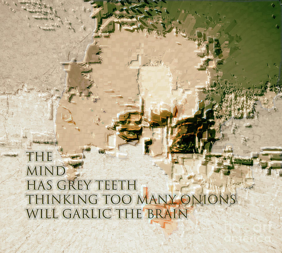 Abstracts Photograph - The Mind Has Grey Teeth by Steven Digman Abstracts Photograph - The Mind Has Grey Teeth by Steven Digman