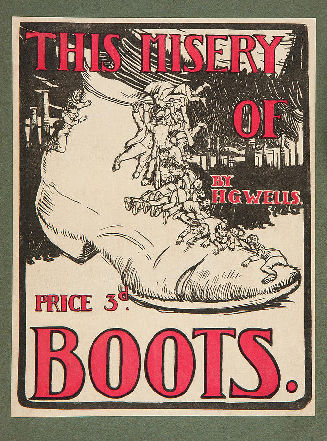 The Misery of Boots Painting by Watts