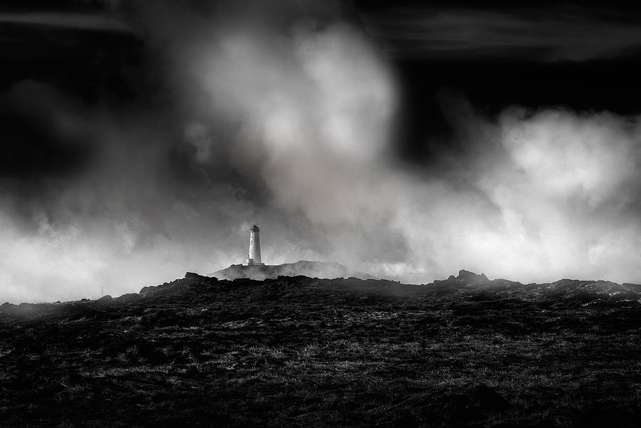 Black And White Photograph - The Mists Of Avalon by George Digalakis