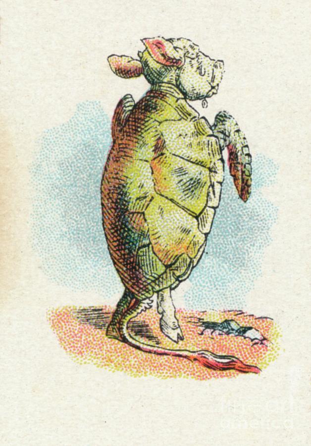 The Mock Turtle, 1930. Artist John Drawing by Print Collector