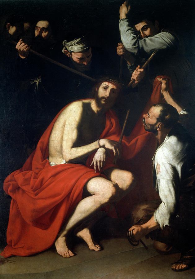 The Mocking Of Christ By Ribera Painting by Jusepe De Ribera - Fine Art ...