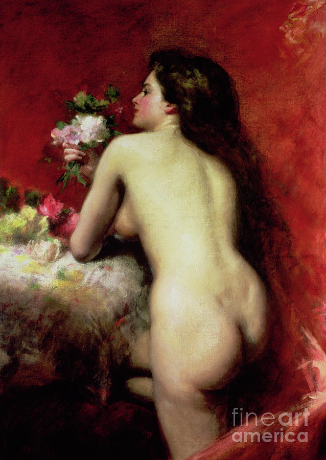 The Model, 1905 Painting by Charles Emile Auguste Carolus-Duran