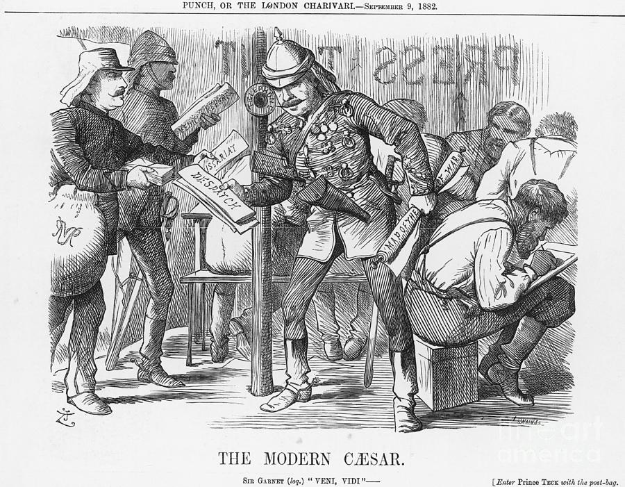 The Modern Caesar, 1882. Artist Joseph Drawing by Print Collector