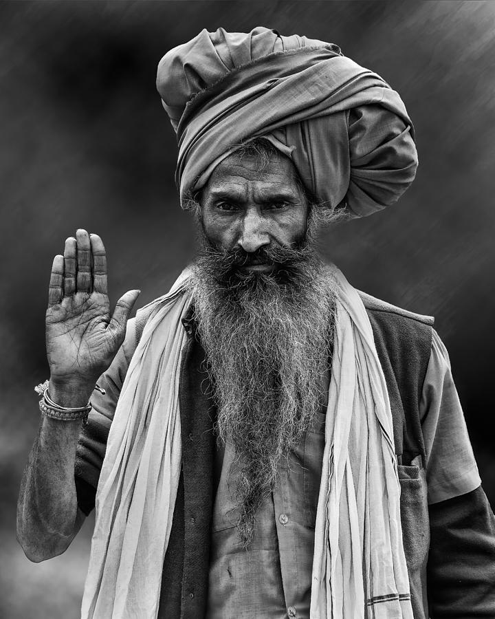The Monk Photograph by Joyraj Samanta
