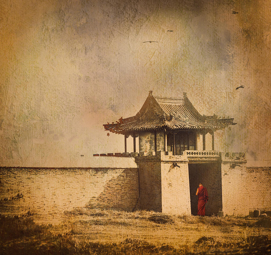 The Monk Photograph by Rachel Pansky