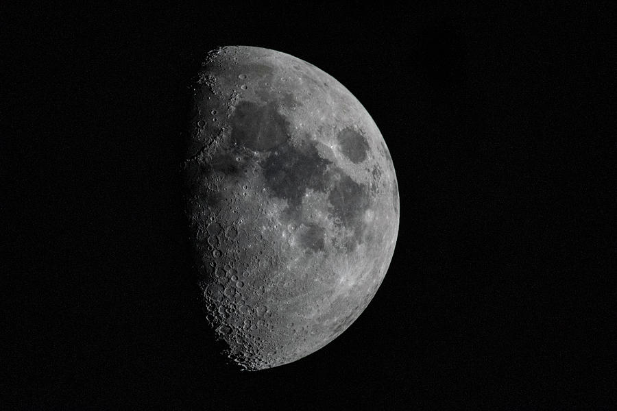 The Moon Photograph - The Moon by Frank Shoemaker