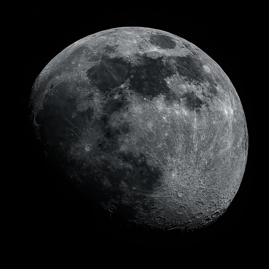 The Moon Photograph by Michael Kalika