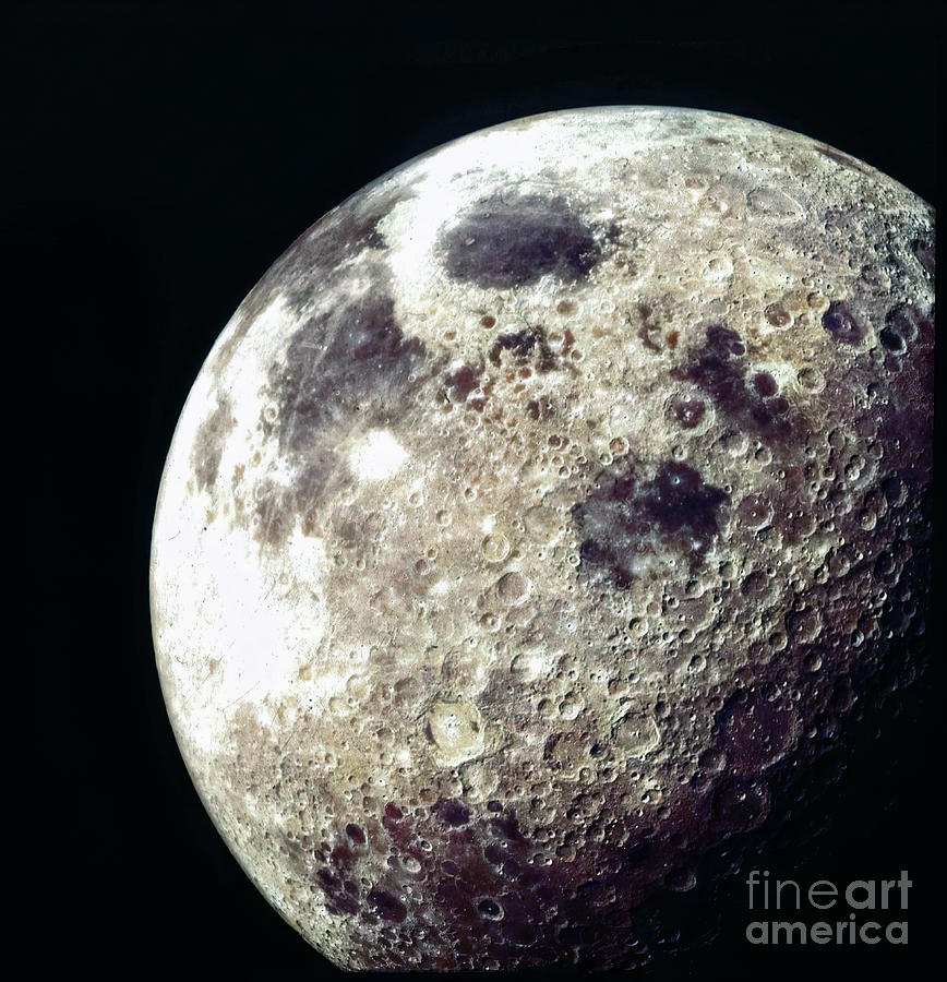 Space Photograph - The Moon by Unknown