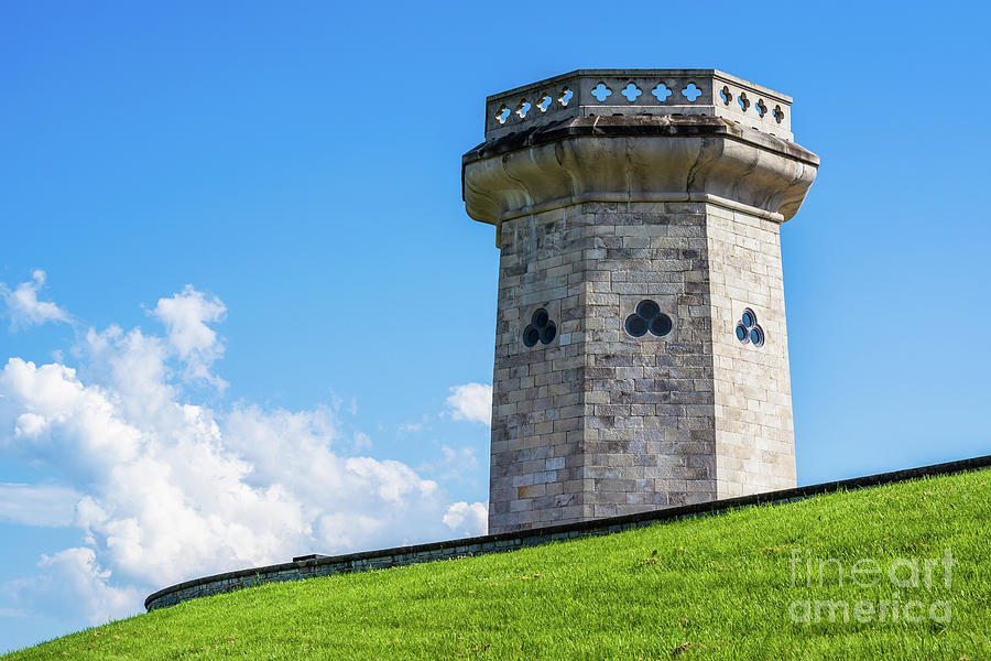 Architecture Photograph - The Moorish Tower At Druid Hill Park In Baltimore, Maryland, Usa by 