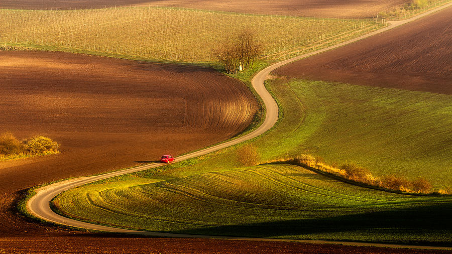 Landscape Photograph - The Moravian Serpent by Izabela Laszewska-mitrega/darek Mitr?ga