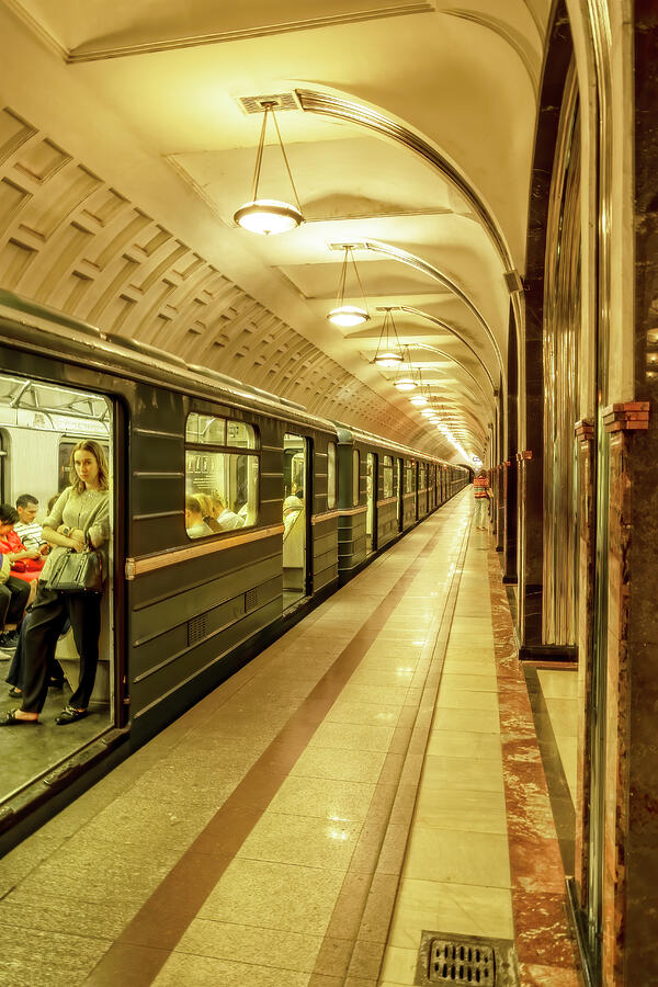 The Moscow Subway by Kay Brewer The Moscow Subway by Kay Brewer