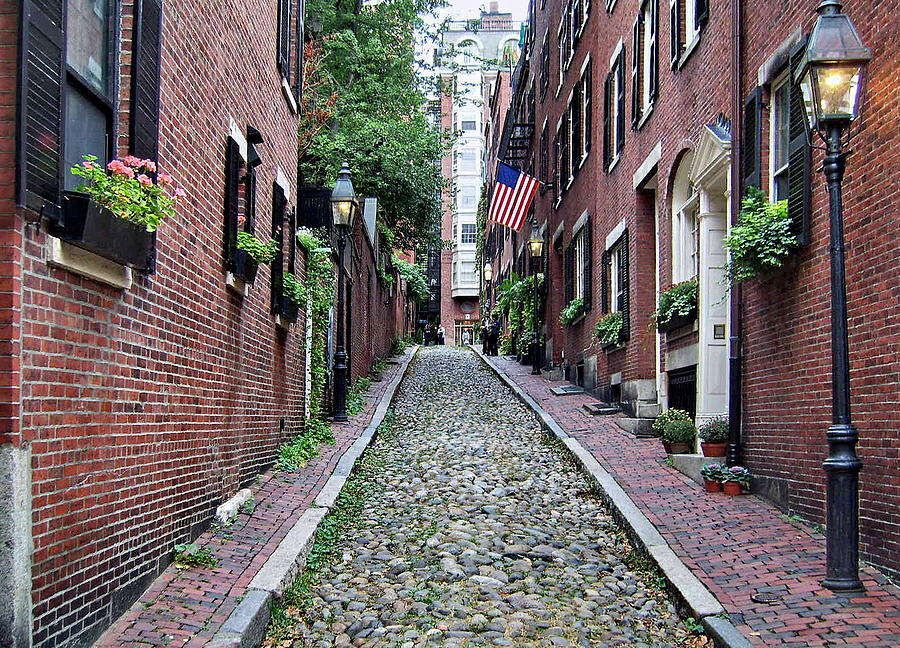 The Most Photographed Street, Boston Photograph by Lyuba Filatova