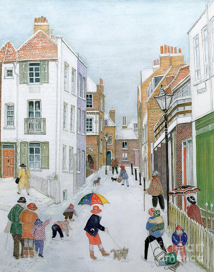The Mount, Hampstead Painting by Gillian Lawson
