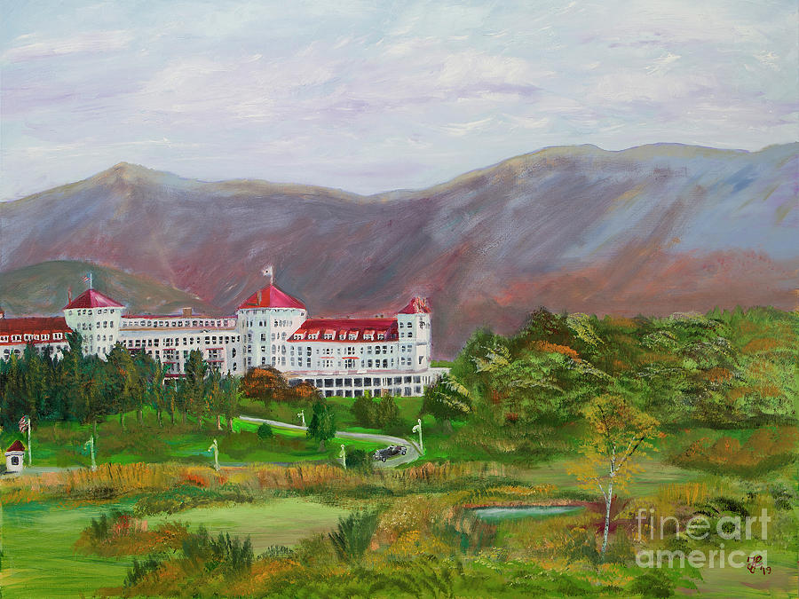 The Mount Washington Hotel Painting by Francois Lamothe