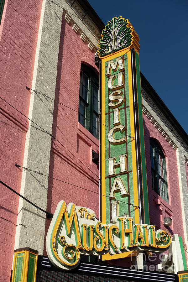 The Music Hall Portsmouth New Hampshire Photograph by Edward Fielding