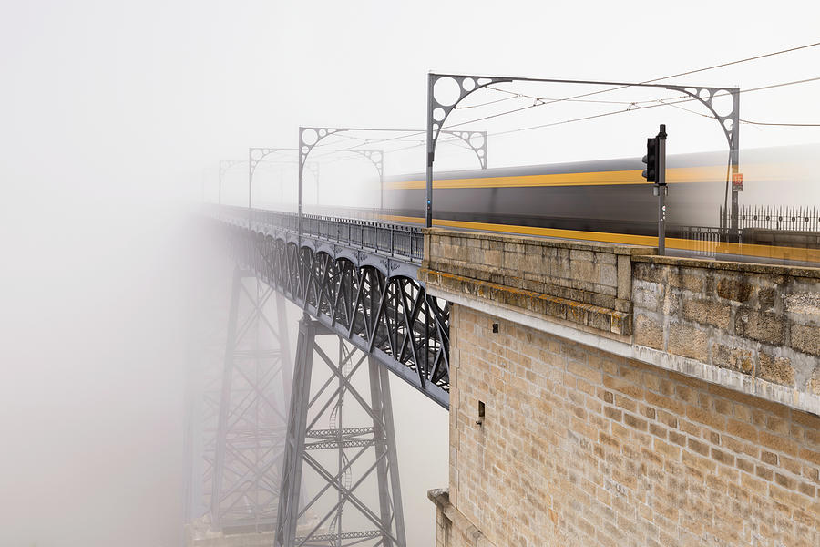Architecture Photograph - The Mystery Train by Alvaro Roxo