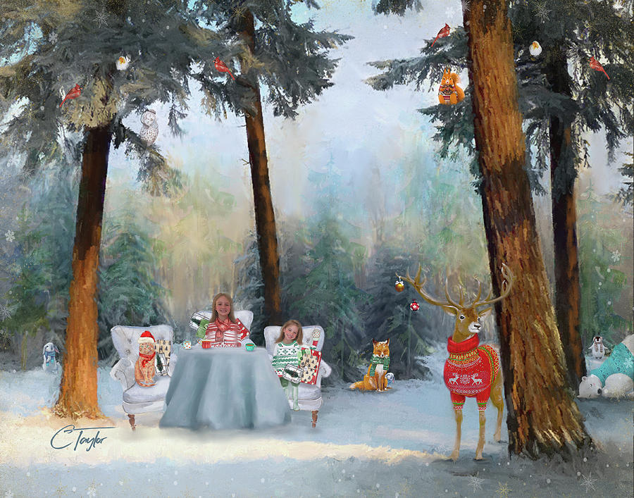 The Mystical Magical Wonders of the Forest Mixed Media by Colleen Taylor