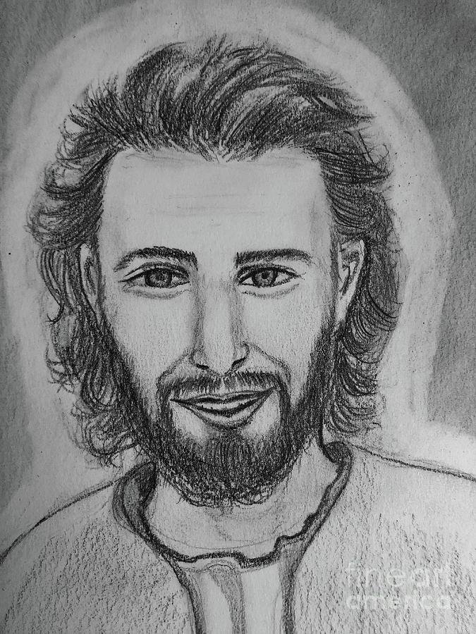 The Nazarene  Drawing by Brindha Naveen