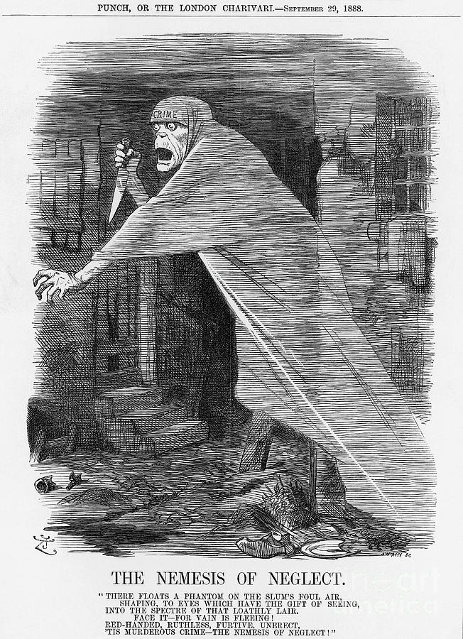 The Nemesis Of Neglect, 1888. Artist Drawing by Print Collector