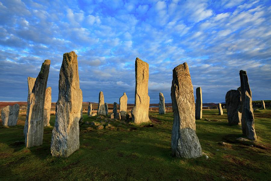 The Neolithic Stone Circle At Callanish Photograph by Andrew Ray - Fine ...