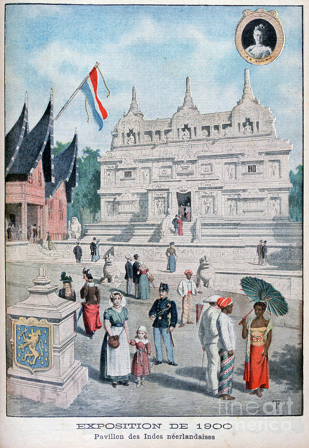 The Netherlands Indies Pavilion Drawing by Print Collector