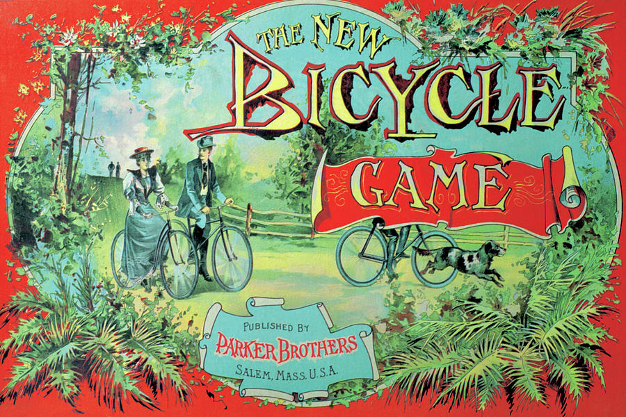The New Bicycle Game Painting by Unknown