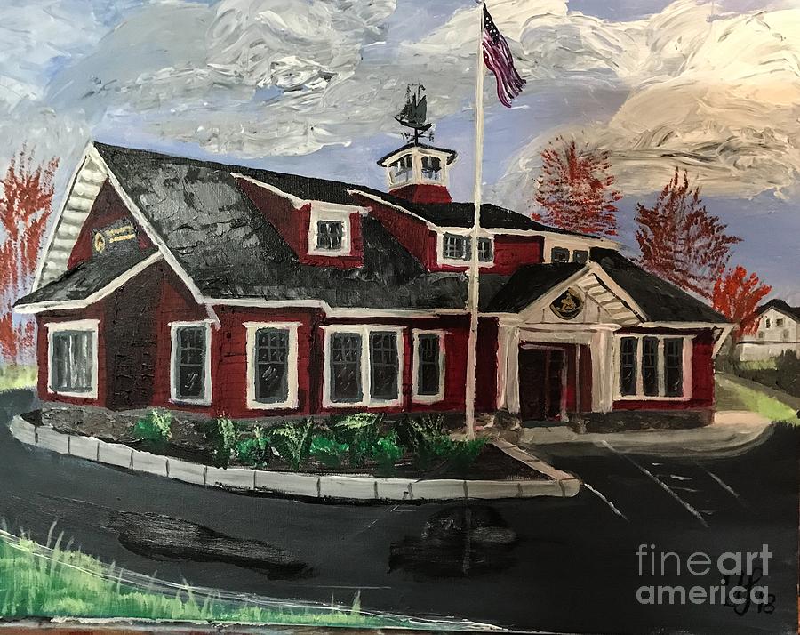 The New Dover, NH Branch Painting by Francois Lamothe