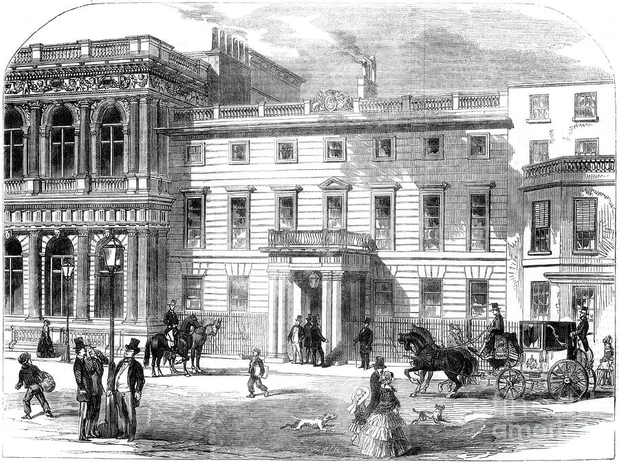 The New Office Of The War Department Drawing by Print Collector