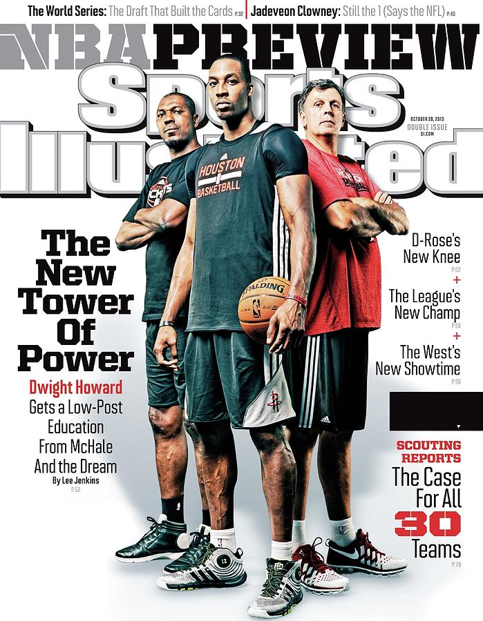 The New Tower Of Power 2013-14 Nba Basketball Preview Issue Sports Illustrated Cover Photograph by Sports Illustrated