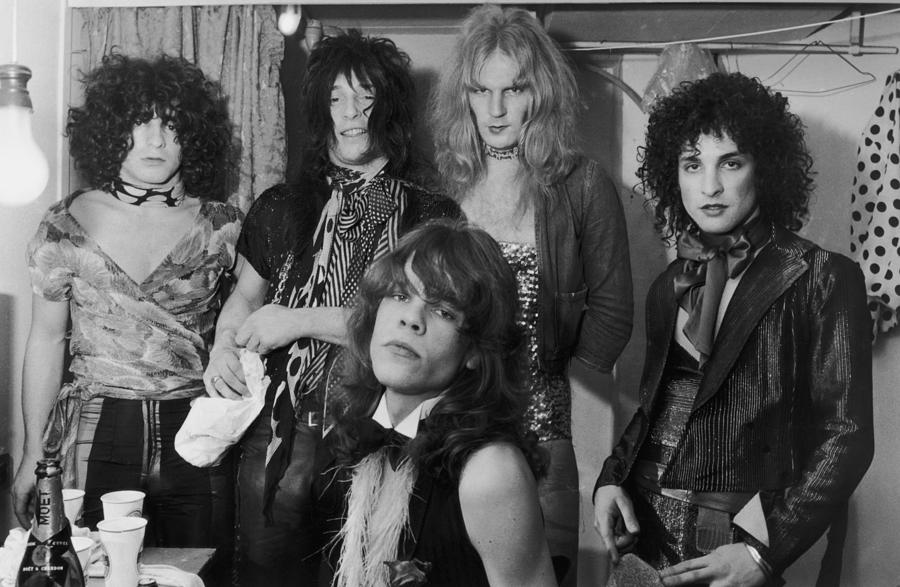 Black And White Photograph - The New York Dolls by P. Felix