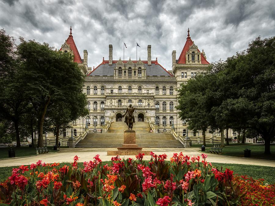 The New York State Capitol Building Photograph by Mountain Dreams | Pixels