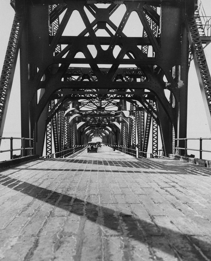 The Newport News-james River Bridge Was Photograph by New York Daily News Archive