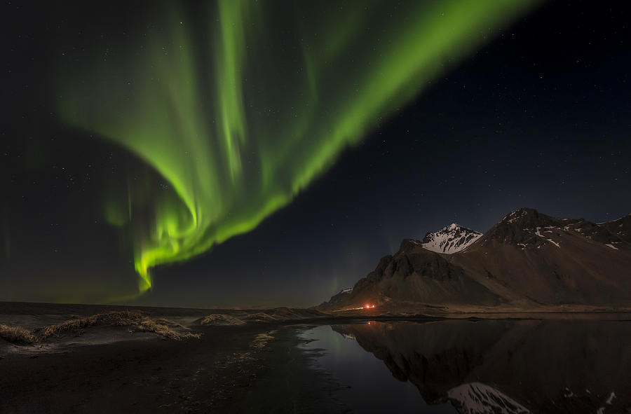 The Night Of Aurora Borealis Photograph by Wei (david) Dai