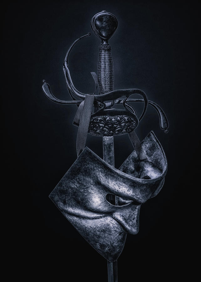 Sword Photograph - The Noble Mans Mask by Hans Zimmer Sword Photograph - The Noble Mans Mask by Hans Zimmer