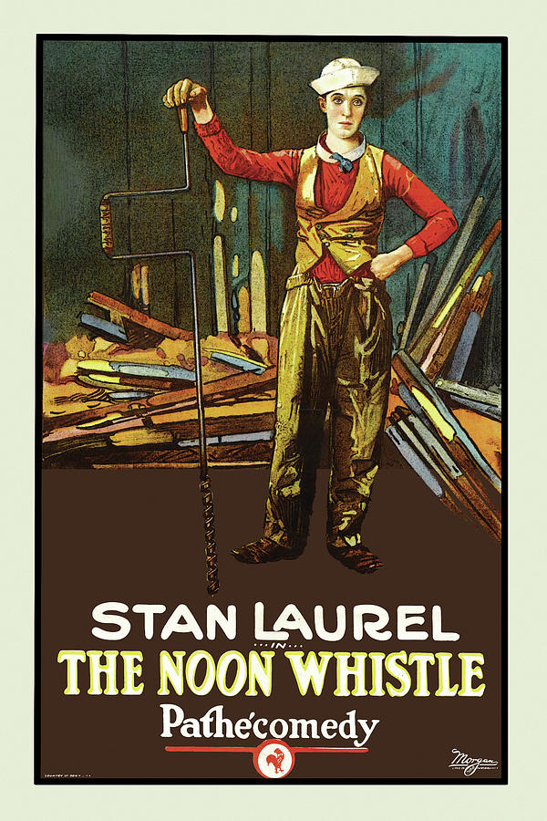 Movie Painting - The Noon Whistle by Pathecomedy
