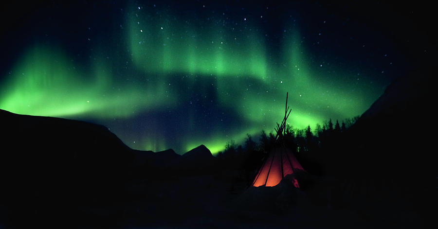 The Northern Lights Aurora Photograph by Nicolamargaret