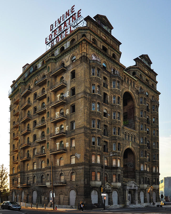 The Not So Divine Lorraine Hotel Photograph by Bill Cannon