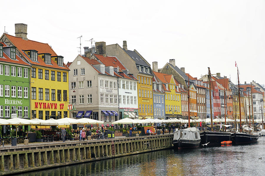 The Nyhavn Area In Copenhagen Denmark Photograph by Rick Rosenshein