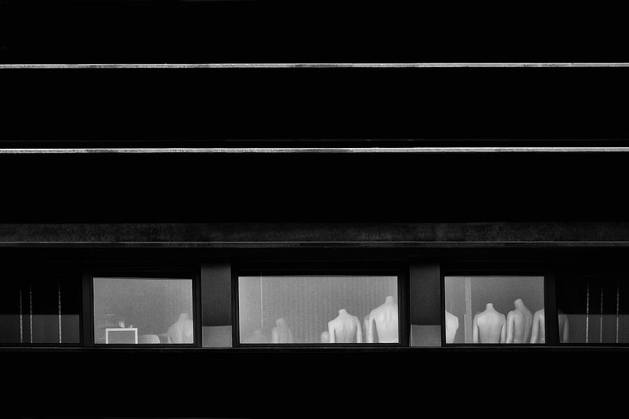 Black And White Photograph - The Office by Paulo Abrantes
