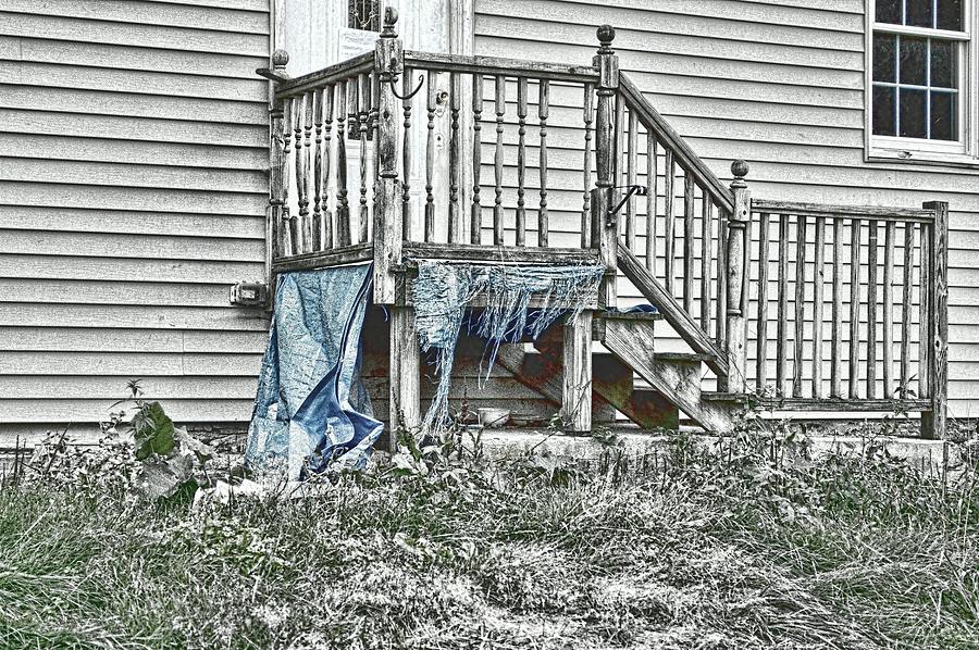 The Old Back Porch Photograph by Mike McCool