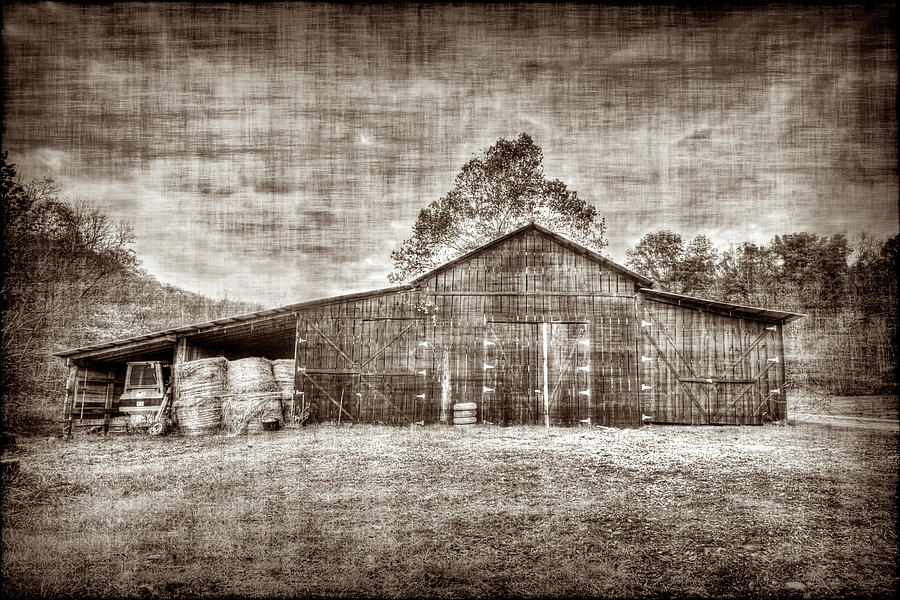 The old barn Photograph by Dan Friend