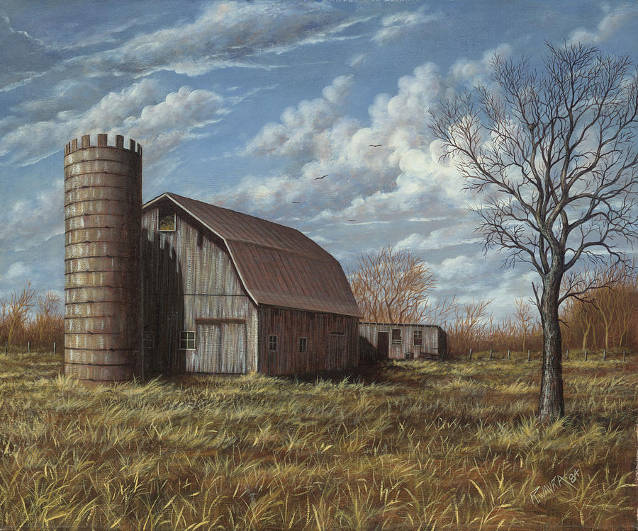 The Old Barn Painting