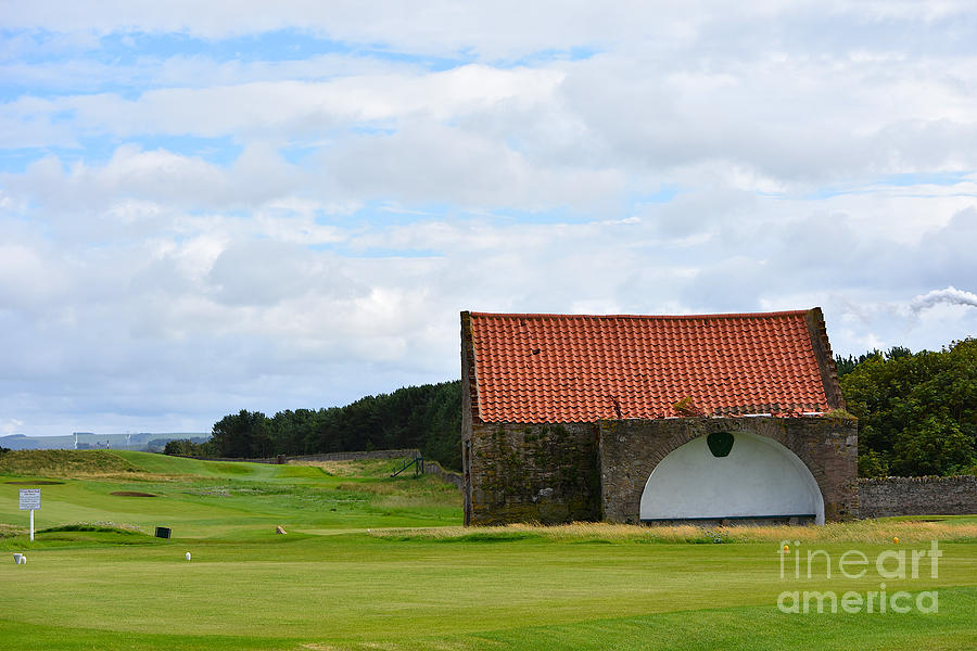 The Old Boathouse, Dunbar Golf Course Photograph by Yvonne Johnstone
