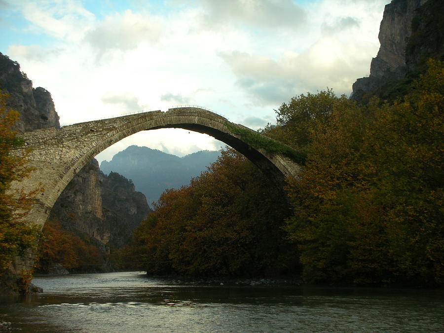 The Old Bridge In Konitsa Photograph by Love The Nature