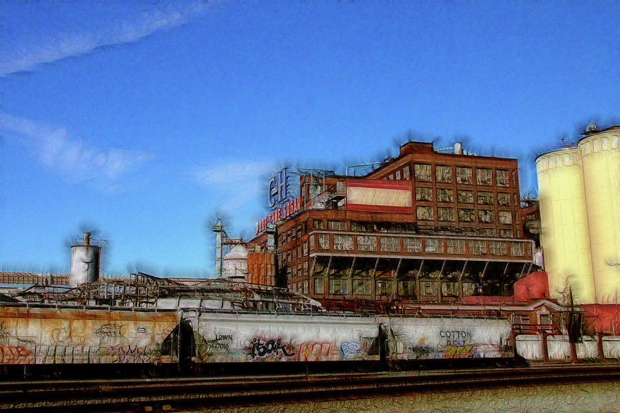 The Old C And H Pure Cane Sugar Plant In Crockett California Photograph by Doc Braham